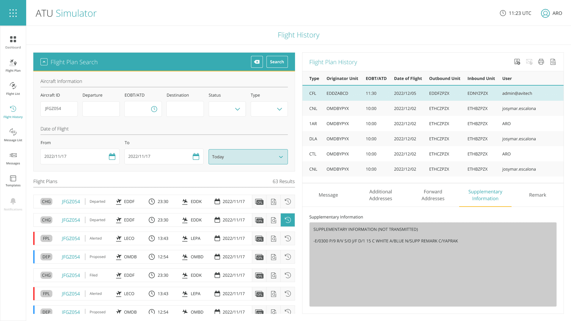 WebATUS — Indra Avitech